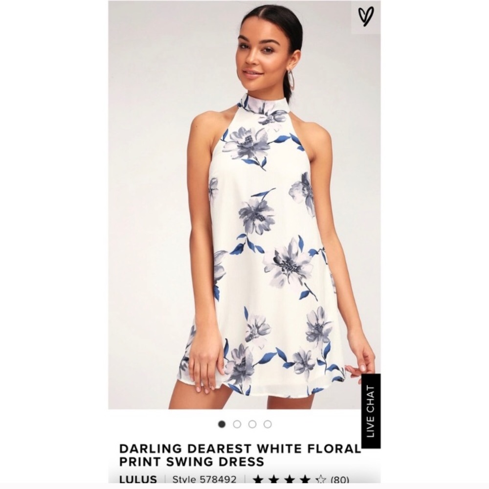 Floral lulus dress